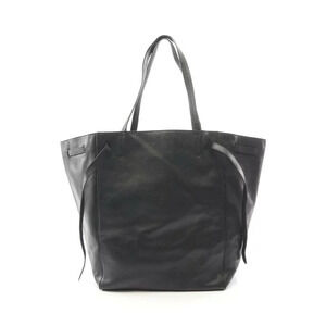 Celine Cabas Phantom Tote Bag Leather Black
